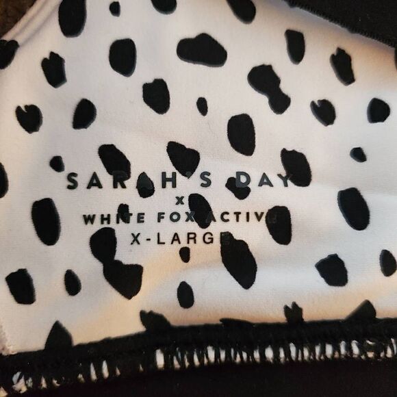 Sarah's Day X White Fox Active Sweet & Sassy Sports Bra Size XL-Limited Edition - Picture 7 of 8